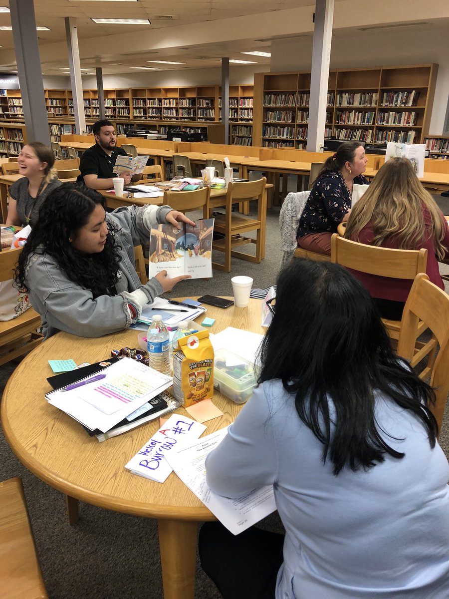 NataliaESL's tweet photo. Picture book activity at Permian High School! #MovingELsForward on STAAR /EOC Thank you for your participation today ELA teachers!! @EctorCountyISD @Seidlitz_Ed https://t.co/YPFctNKOEx