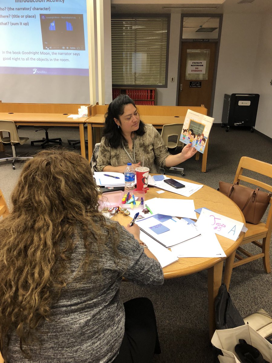 NataliaESL's tweet photo. Picture book activity at Permian High School! #MovingELsForward on STAAR /EOC Thank you for your participation today ELA teachers!! @EctorCountyISD @Seidlitz_Ed https://t.co/YPFctNKOEx
