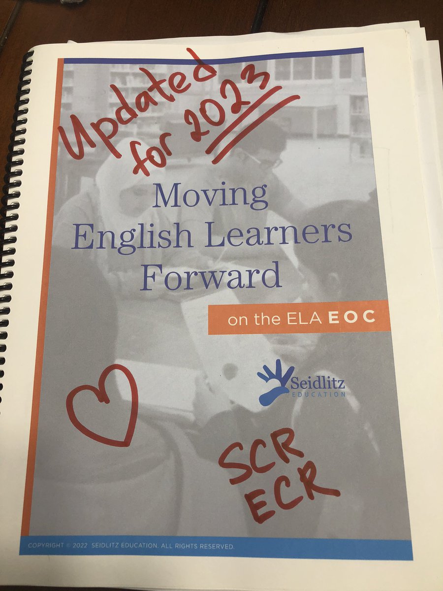 NataliaESL's tweet photo. Picture book activity at Permian High School! #MovingELsForward on STAAR /EOC Thank you for your participation today ELA teachers!! @EctorCountyISD @Seidlitz_Ed https://t.co/YPFctNKOEx