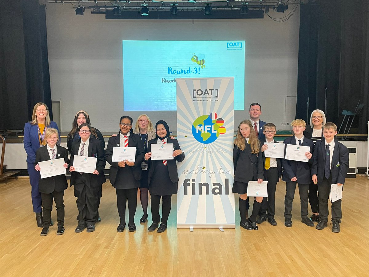 What a day at our first regional final of #OATMFLSpellingBee! Thanks so much to all of our participants for the north region. You are incredible! And to Sam, our winner, congratulations! Now onto the East, South and West!