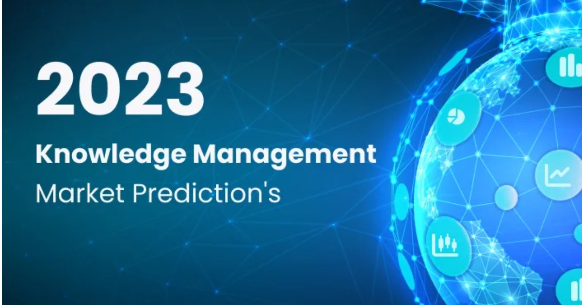 UnfoldLabs's tweet photo. Check out this article from @kapture_km  about #2023 &amp; Knowledge Management - Market Predictions: https://t.co/A3Y7erYE6F

#Business #CRM #Innovation #Kapture #KaptureKM #KM #Knowledge #KnowledgeManagement #KMSolution #Oracle #Salesforce #SelfService #WorkFlowManagement https://t.co/Qr89ZycOye
