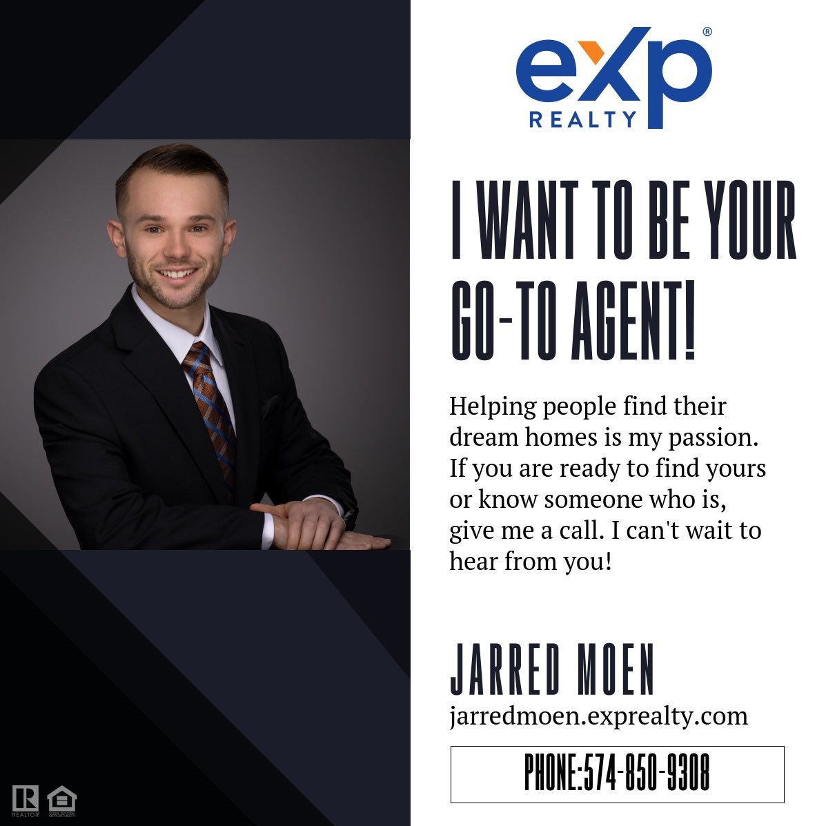 MoenJarred's tweet photo. Let me help you make the process of buying or selling your home, fun and stress-free! 

📲Call Me Today (574)850-9308.
•
•
#realestate #realtor #investment #property #buy #sell #dreamhome #homeforsell #Professionalservices #eXprealty #realestateagent #realestateexpert #forsale https://t.co/1WFRgPX5eI