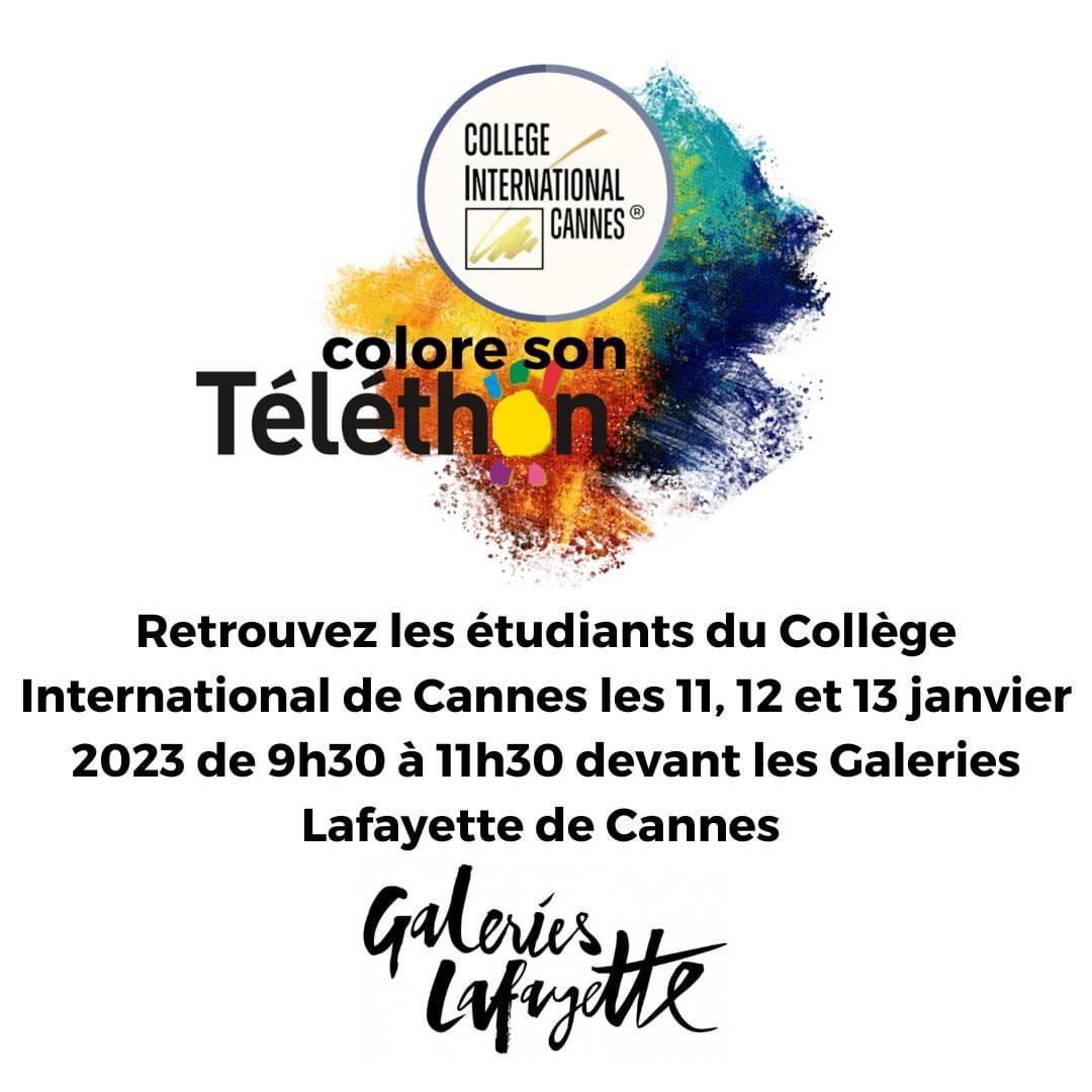 🎉 5 euros le ticket entièrement reversés à l' AFM Téléthon
Merci à l'ensemble des partenaires, hôteliers, restaurateurs et commerçants pour leur générosité. #Cannes #afm #Telethon #solidarité #Students