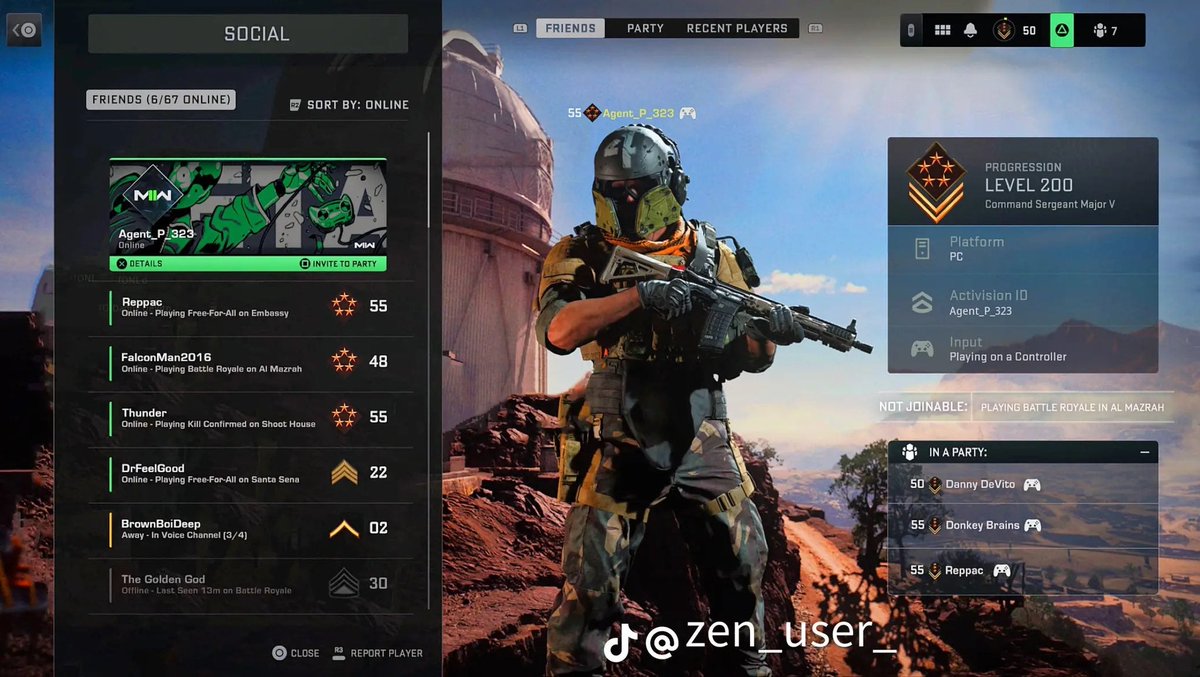 CoDQG_'s tweet photo. Le menu qu'on rêverait tous d'avoir sur #ModernWarfareII 🥲 https://t.co/oQnqu3BtBQ