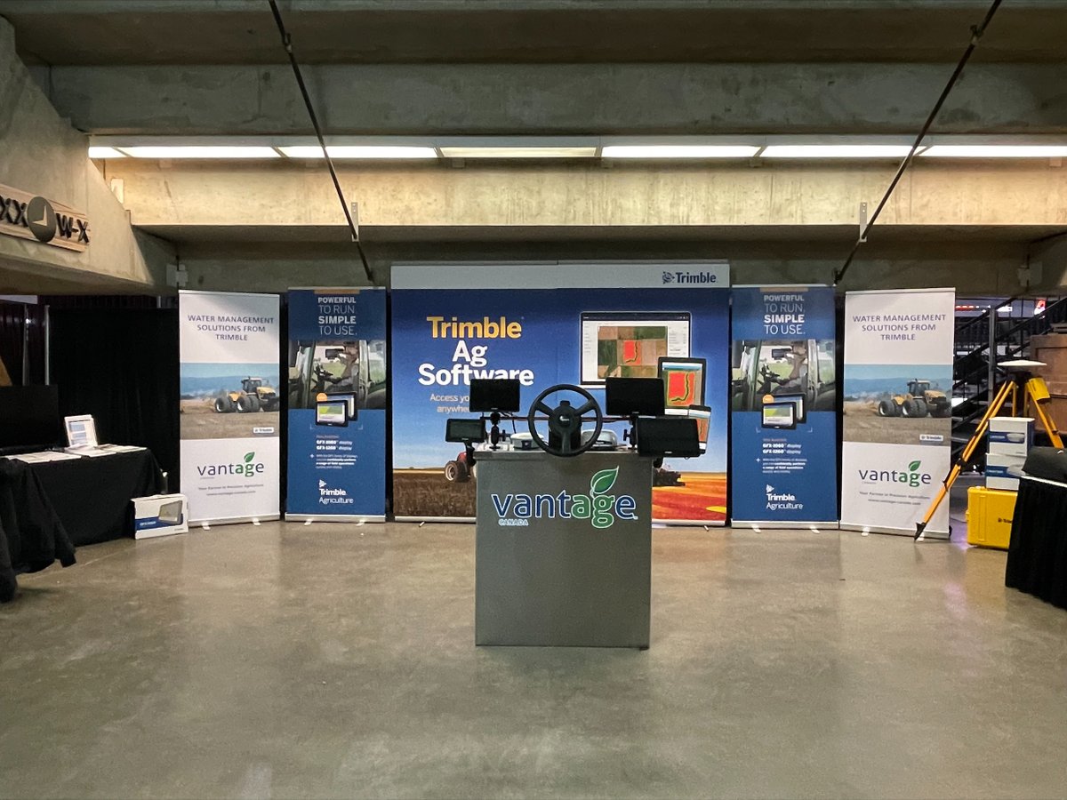 DAY 2‼

Come out to Manitoba Ag Days, at the Keystone Centre  Brandon, MB January 17-19, 2023 - 9am-5pm.
agdays.com

Visit our local team at Vantage Canada booths 1810 &amp; 1811 in Barn 4, test drive the NEW Trimble GFX-1060 &amp; GFX-1260 displays.

#agdays23 #precisionag