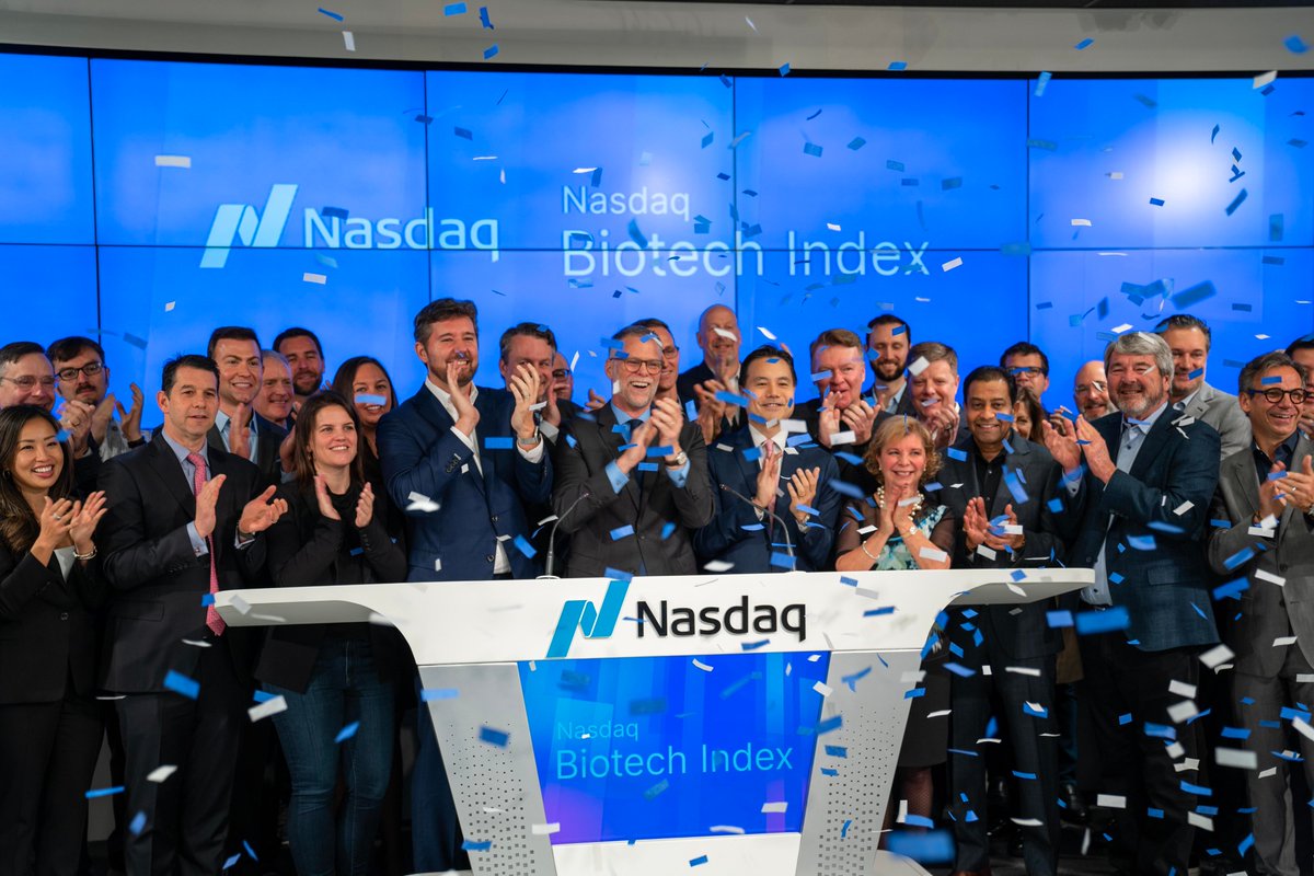 generate_biomed's tweet photo. Our own @gibsmk and Jason Silvers attended today's @Nasdaq opening bell ringing to celebrate the start of the 41st Annual @jpmorgan Healthcare Conference. Watch the live broadcast: https://t.co/B6EpY2AWyC #TeamGenerate #JPM23 https://t.co/XIZGd5HThh
