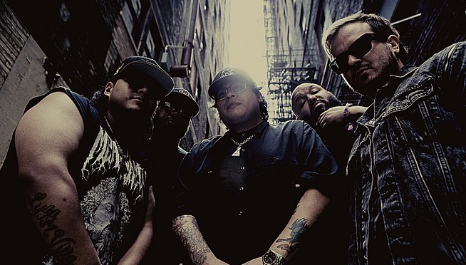 95X's tweet photo. @gioandtheguns are in The Drop all week at 12PM EST with their new single “Overrated”. Let @95xjoed know what you think by leaving a comment below or hitting up the text line at 315-629-9570 https://t.co/WwJkAfzI0Y