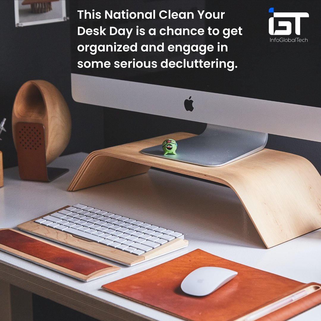 igtusa's tweet photo. Save to the Cloud – Eliminate paper when possible by saving documents electronically to ditch the clutter. Backup your desktop and store files securely to the cloud with the added bonus of being able to access them from anywhere. 

#cleanyourdeskday #cleanoffyourdeskday #igt https://t.co/4AEV8EVfXA