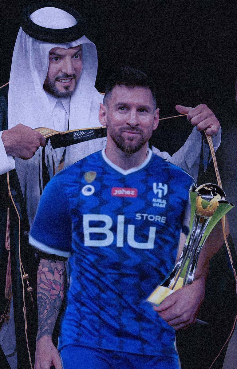 العرض الاضخم على مستوى تاريخ كورة القدم مقدم من نادي #الهلال للاسطورة ميسي