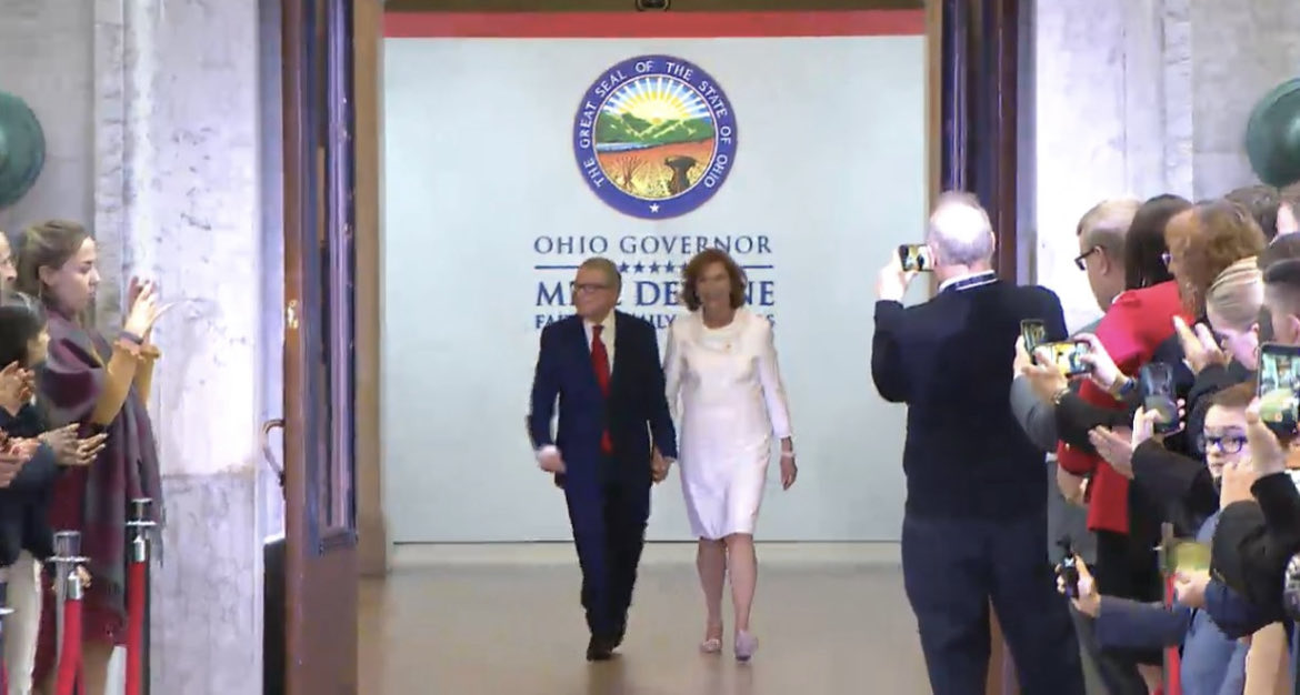 ⁦<a href="/GovMikeDeWine/">Governor Mike DeWine</a>⁩  has just begun !