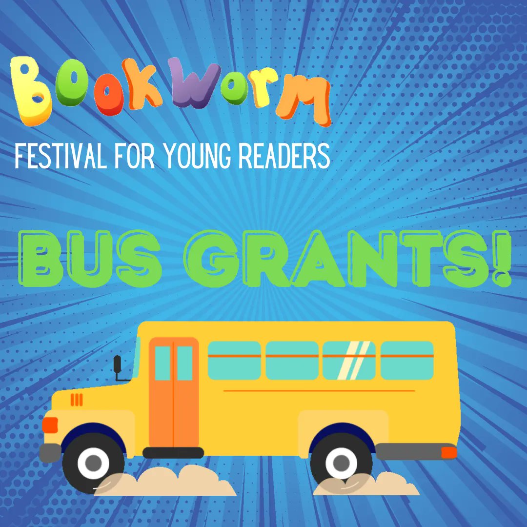 BookwormHouston's tweet photo. We LOVE seeing buses full of excited students at #BookwormHouston! Our grant application is still open! The application closes on the 13th &amp; winners will be announced by the 17th. Access the bus grant application here: https://t.co/qhVDKWKaW9 or on our website. @BlueWillowBooks https://t.co/81gUi5Yy1w