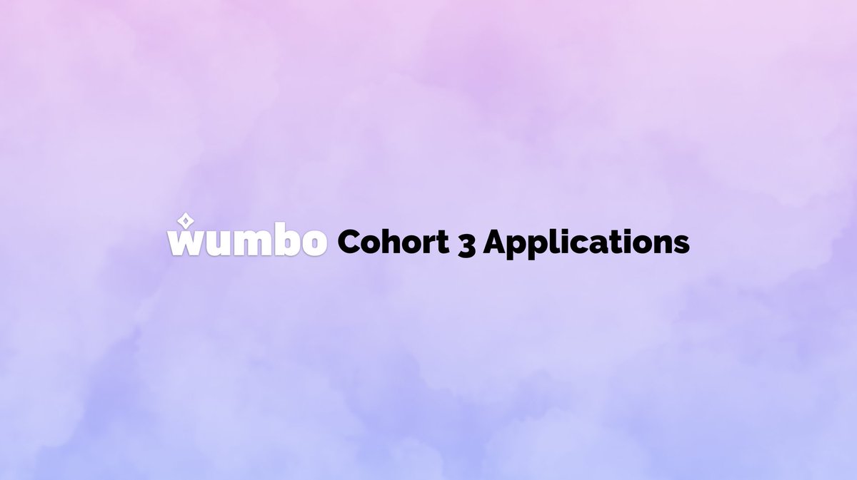 Want in on Wumbo?

Can't afford a pass on secondary because you spent all your ETH decorating your hidden folder?

We're here to help...turn on post notifications, wave 3 applications are coming soon.