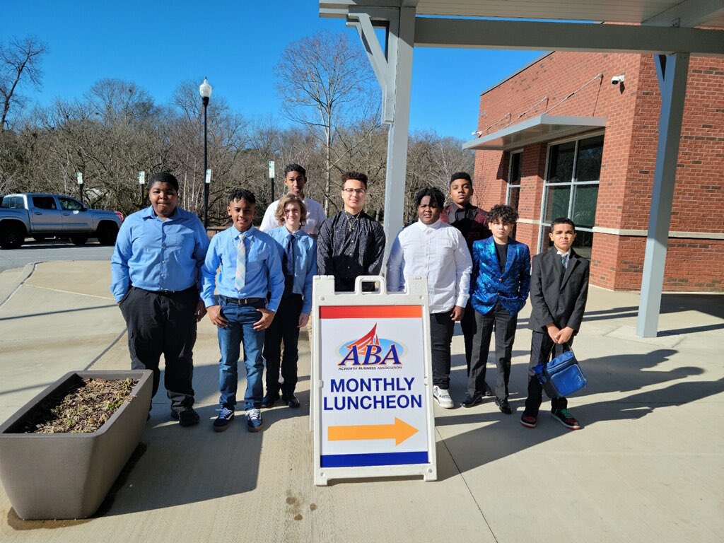 Murray F. Barber Middle School (@barbermsbraves) on Twitter photo Thank you <a href="/AcworthBusiness/">Acworth Business Association</a> Association for naming us the School of the Month and for being a resource for our Boys to Men student group. Thank you <a href="/AcworthBusiness/">Acworth Business Association</a> Association for naming us the School of the Month and for being a resource for our Boys to Men student group.