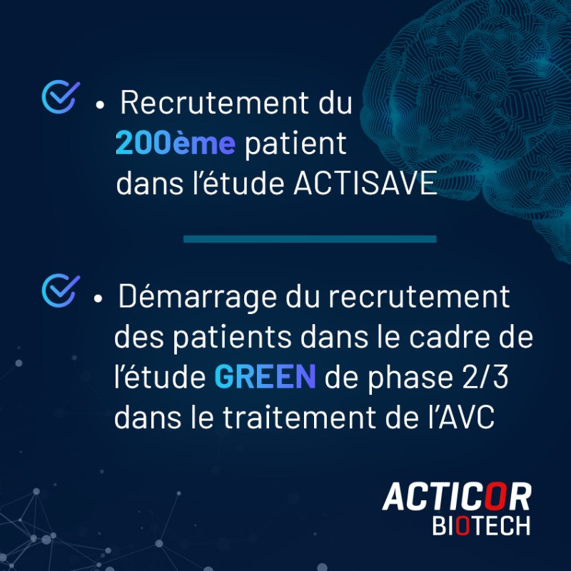 DirectDirigeant's tweet photo. [#CommuniquéDePresse]
Point sur les développements cliniques d’@ActicorBiotech avec glenzocimab dans le traitement des urgences cardio-vasculaires

$ALACT #ALACT #biotech #AVC #santé