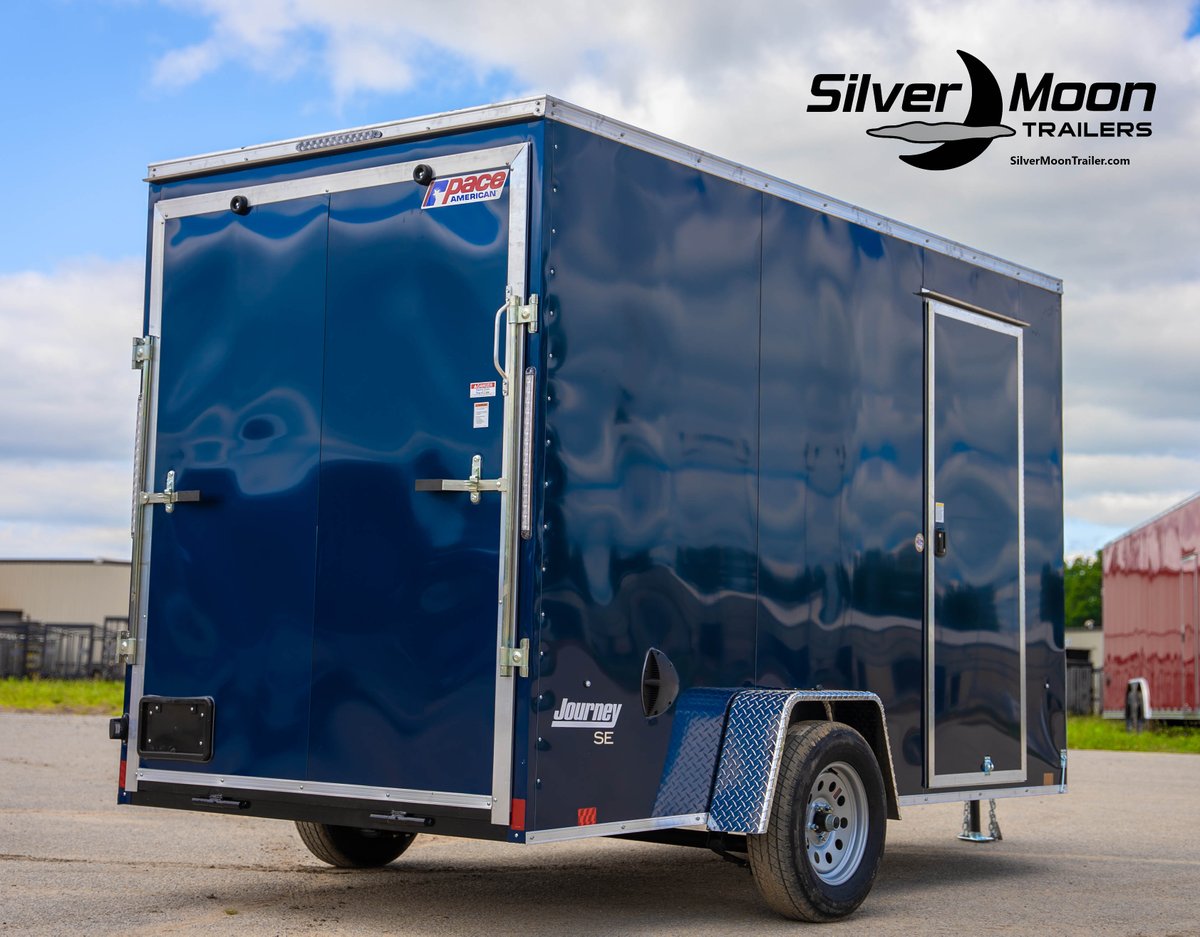 SMoonTrailers's tweet photo. Love the blue!💙  Check out the @PaceAmerican Cargo Trailers in stock at Silver Moon Trailers https://t.co/rjUIBBRUUi https://t.co/gcqo0UMIxp