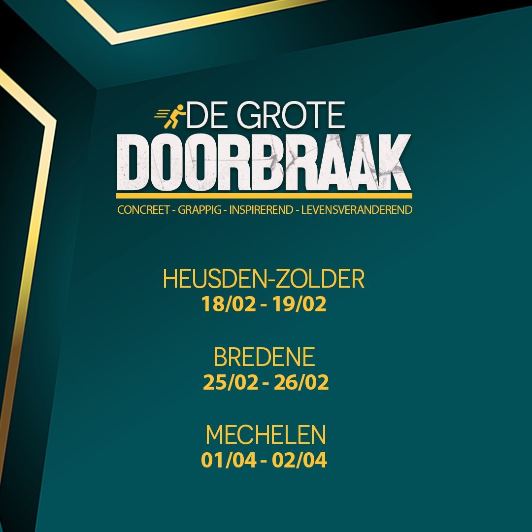 ingerock's tweet image. Met mijn nieuw event 'De Grote Doorbraak' kom ik naar Heusden-Zolder, Bredene en Mechelen. 📍 Zo maken we ons samen klaar om het verschil te kunnen maken in deze wereld. 💖

Tickets &amp;amp; Info:
ingerock.com/de-grote-doorb…