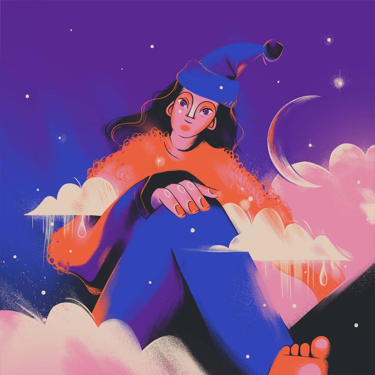 soniadomart's tweet photo. decided to try something new with different colors than I used before.  when I draw new characters I always think about them more and i think it's time to present them as a series, not just in one picture, do this is just a beginning #illustration #art #winter #ArtistOnTwitter https://t.co/bRTGXsknWO