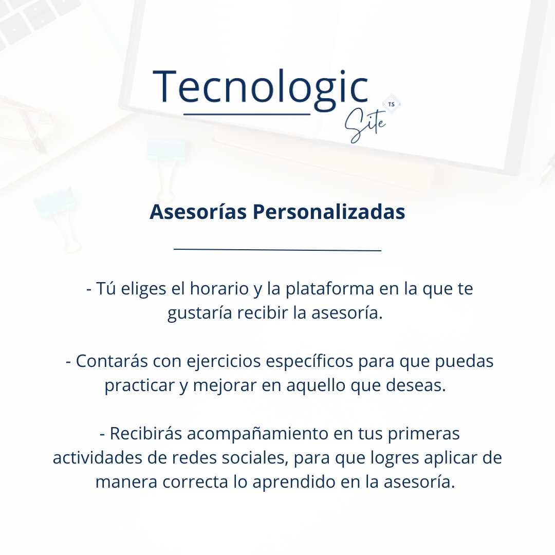 📌 Las redes sociales son plataformas que generan cambios constantes, por eso es necesario actualizar nuestros conocimientos.

Nuestro equipo pone a disposición asesorías personalizadas para marcas y personas que deseen mejorar su comunicación a través de redes sociales.