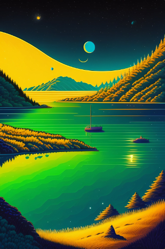 Playing around w/ ML + Stable Diffusion! ✨

Here are a few images I generated today via prompts I created.

Shoutout to <a href="/_buildspace/">buildspace</a> + @ser_ando for the guide!