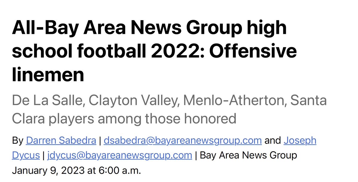 Acalanes Football Linemen tweet media