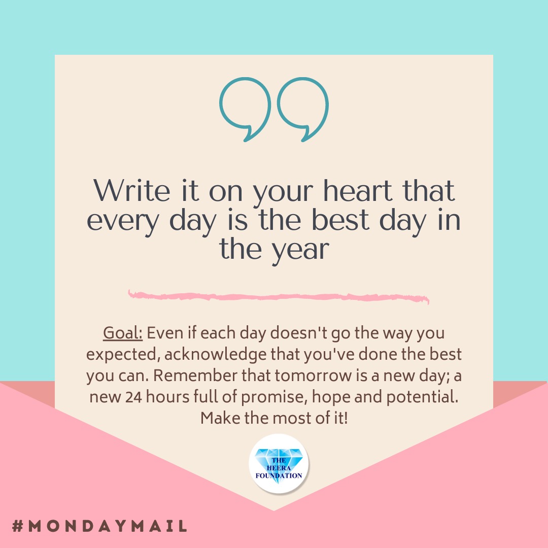 heerafoundatio's tweet photo. #MondayMail 💌 The way we begin each day, and the energy we put out into our world, is incredibly powerful. If we choose to view each day as the best possible day, as a gift, we embody peace and calm over worries and anxiety.  🌼🦋 #embodiment #peace #calm #promise #betterdays https://t.co/6n6JhX5Tm8