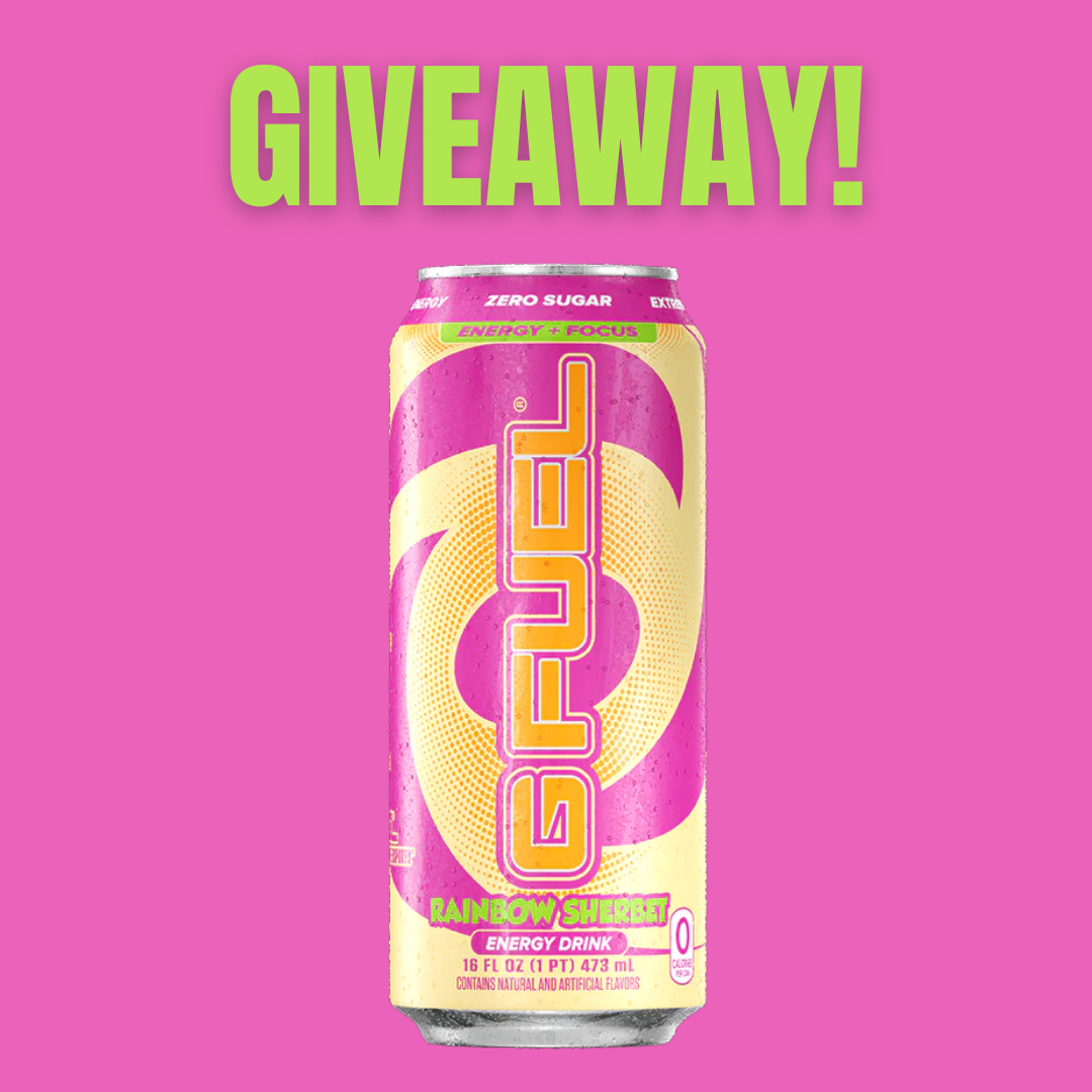 💕 𝗟𝗜𝗞𝗘 + 𝗥𝗧 + 𝗙𝗢𝗟𝗟𝗢𝗪 to win a 4 PACK of our "RAINBOW SHERBET" #GFUEL Cans!!!

🤑 Picking 2 winners tomorrow bc we just added these babies to our "𝗚 𝗙𝗨𝗘𝗟 𝗗𝗢𝗟𝗟𝗔𝗥 𝗠𝗘𝗡𝗨"!

🛍️ 𝗦𝗛𝗢𝗣 𝗠𝗘𝗡𝗨: GFUEL.com/collections/do…