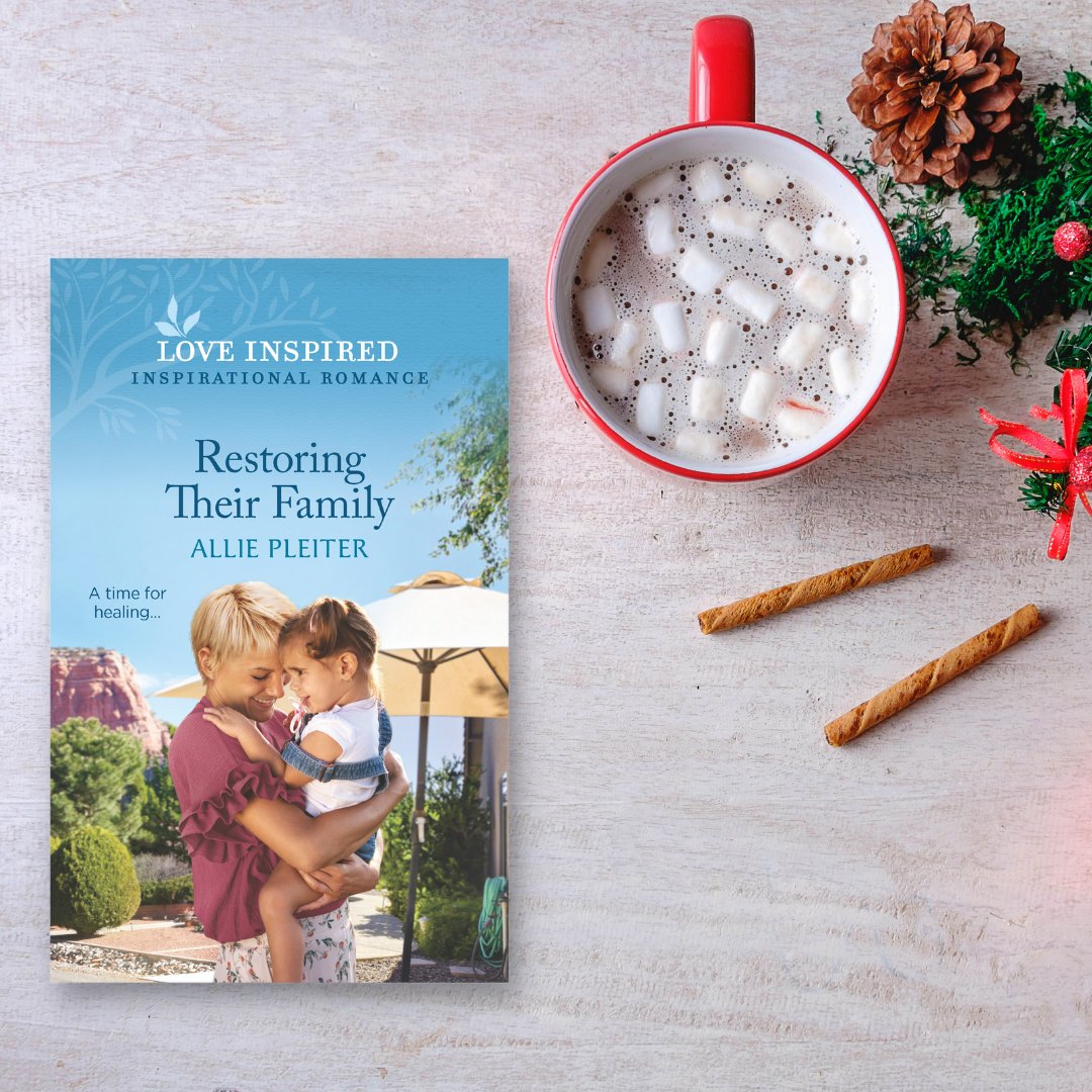 In RESTORING THEIR FAMILY by <a href="/alliepleiter/">Allie Pleiter</a>, a three-week retreat could be life changing. Pick up your copy today: bit.ly/3VM8JFR
