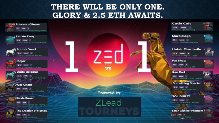 Sweet 16 is here

<a href="/zed_run/">zed_run</a> 
tonight we shall kill 8 more