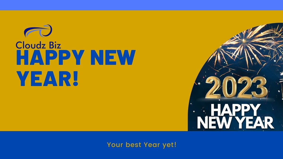 CloudzBiz's tweet photo. 🎉 Happy New Year!  

#SmallBusiness #SmallBiz #businessowner #simplify #innovation #startups #leadership #collaboration https://t.co/iJo2dtr7D7