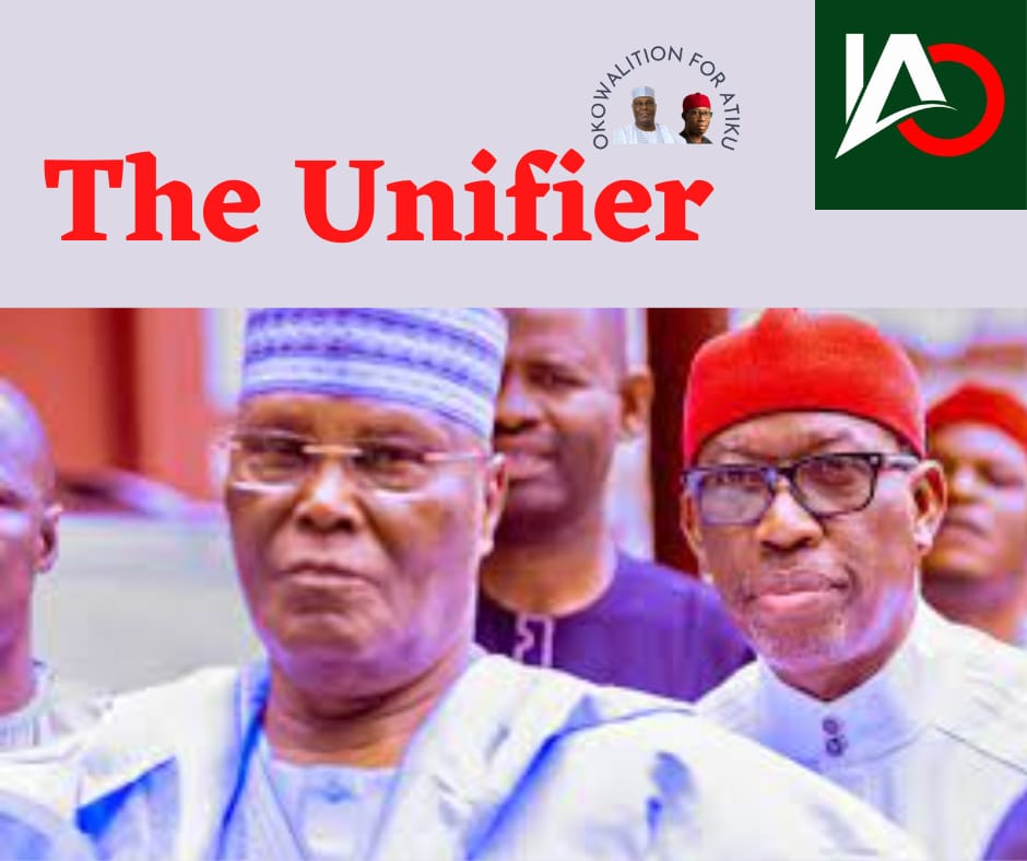 omoghenedennis's tweet photo. The #NationalDaddy Atiku Abubakar and the #BigBoss Ifeanyi Okowa's Presidential Ticket π« is DIVINE.
Even not Millions Emi L'okan neither Legions of 5-GStringGang nor G-1 LoanRanger can't stop π their divine emergence.
#RESETNigeria
#AtikuOkowa2023
#VoteDivineTicket https://t.co/AMwl9HCoy5