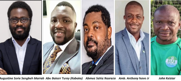 GleanerSierraLe's tweet photo. CGSL Announces Ten Most Outstanding Sierra Leoneans 2021 

The final list comprises Journalists, lawyers, musicians, environmentalists, a football team, fashion designers and entrepreneurs, who use their services, businesses or crafts to inspire change.
https://t.co/c0uF4MEenO https://t.co/nZWKwu3pKt