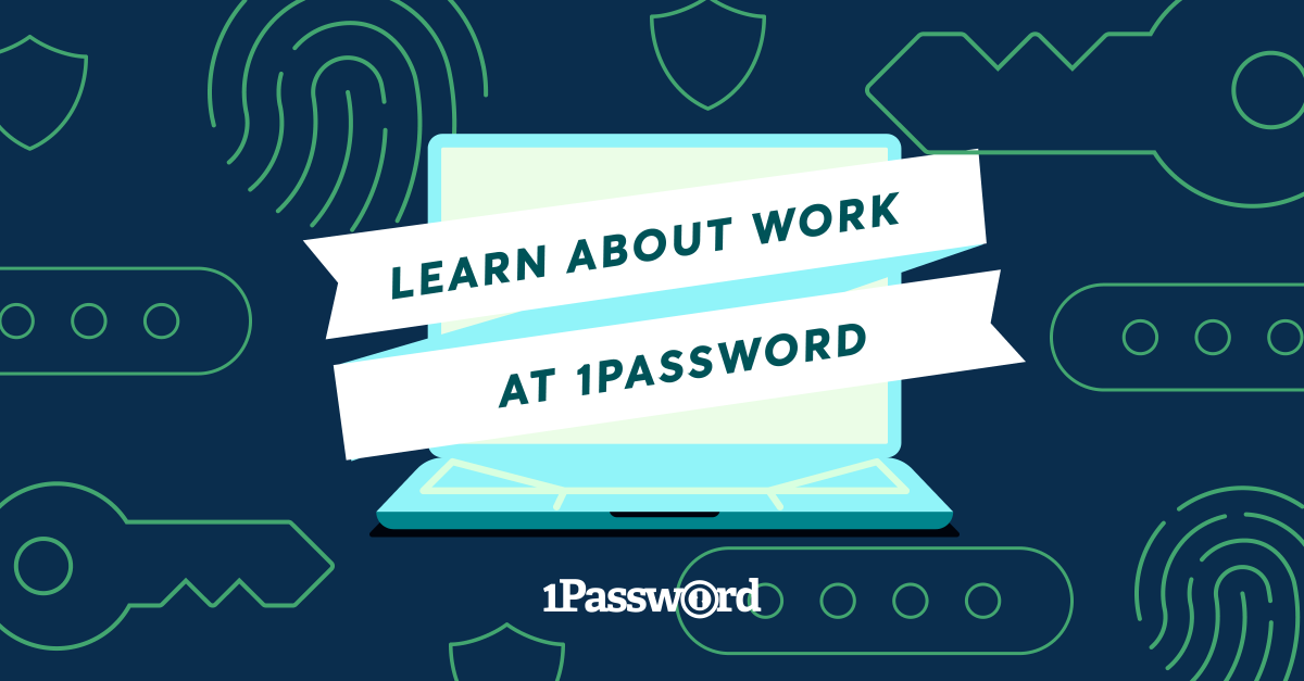 1Password's tweet photo. New year, new career.

We’re hosting a virtual open house on January 23 at 12PM ET for anyone looking for a new opportunity. We’ll cover our open roles, benefits, remote-first culture and 1Password’s values. ⬇️ 🌍 🙌

https://t.co/GYmQS0kUpQ https://t.co/tIVFBaa5kU