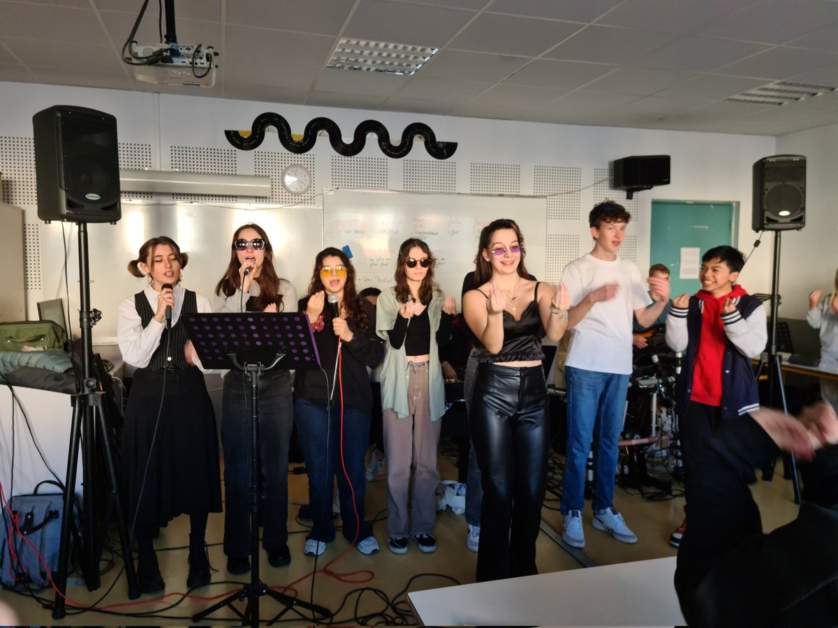 Dernière journée endiablée sous le soleil du collège Matisse # quand la musique se partage #