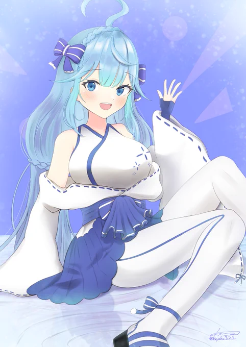 おかえりなさい!復帰後も歌もゲームもイラストもたくさん取り組んでる凪ちゃんこれからも応援してます#凪の絵馬 