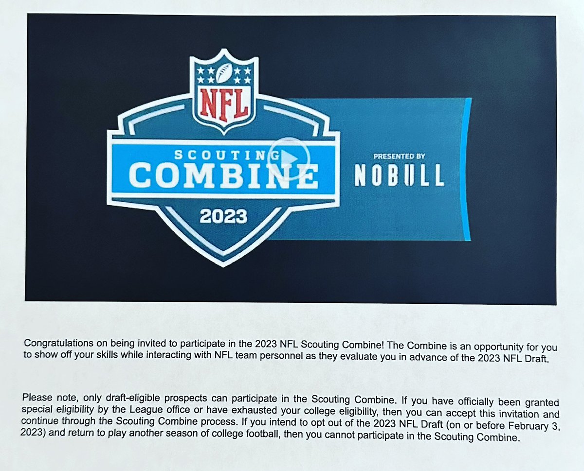 tina_whiteheart's tweet photo. ITS HAPPENING!!  So excited for @blakewhiteheart17. What an honor!  The combine is televised and I will keep everyone informed as it gets closer.  WOW just WOW!! @wakefootball @nfl @demondeacons @wfualumni https://t.co/XUYHynHzZd