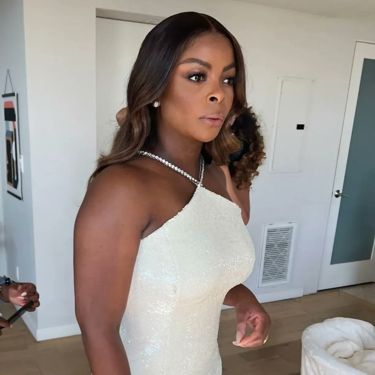 francemothers's tweet photo. They got Tiffany Haddish outta here, and swapped her out for Janelle James with the quickness. 

Couldn't be more grateful. https://t.co/REpFrkKxBi