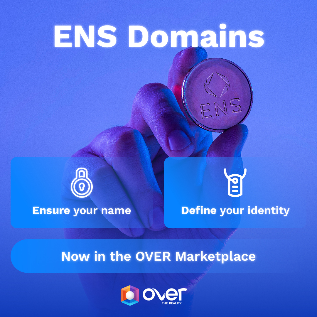 OVRtheReality's tweet image. Are you grabbing your ENS Domain? 
Do it fast because they are going like hotcakes!

Which names will you choose?🤔

Let  us know in the comments!
marketplace.ovr.ai/ens 

#overthereality #web3 #blockchain #metaverse #nft #nftland
