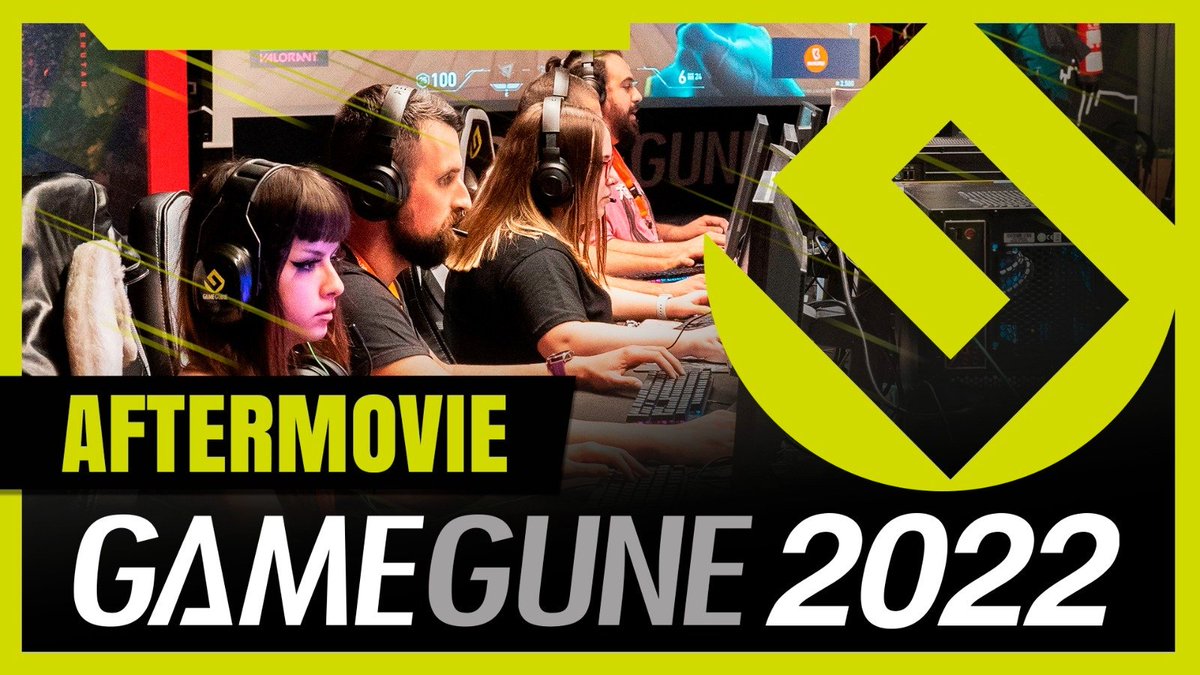 Gamegune's tweet photo. 🔥Aquí tenéis la aftermovie de #Gamegune2022 🔥

Cómo disfrutamos con los torneos de @SomosLaTormenta, de @TormentaVALes y @lol_es, y del espectacular torneo PRO de #Valorant. ¡Y todavía hubo hueco para el showmatch y varias charlas de sports! 😍

👀👉https://t.co/uZDFBz1K3w https://t.co/yIIUGMvUes