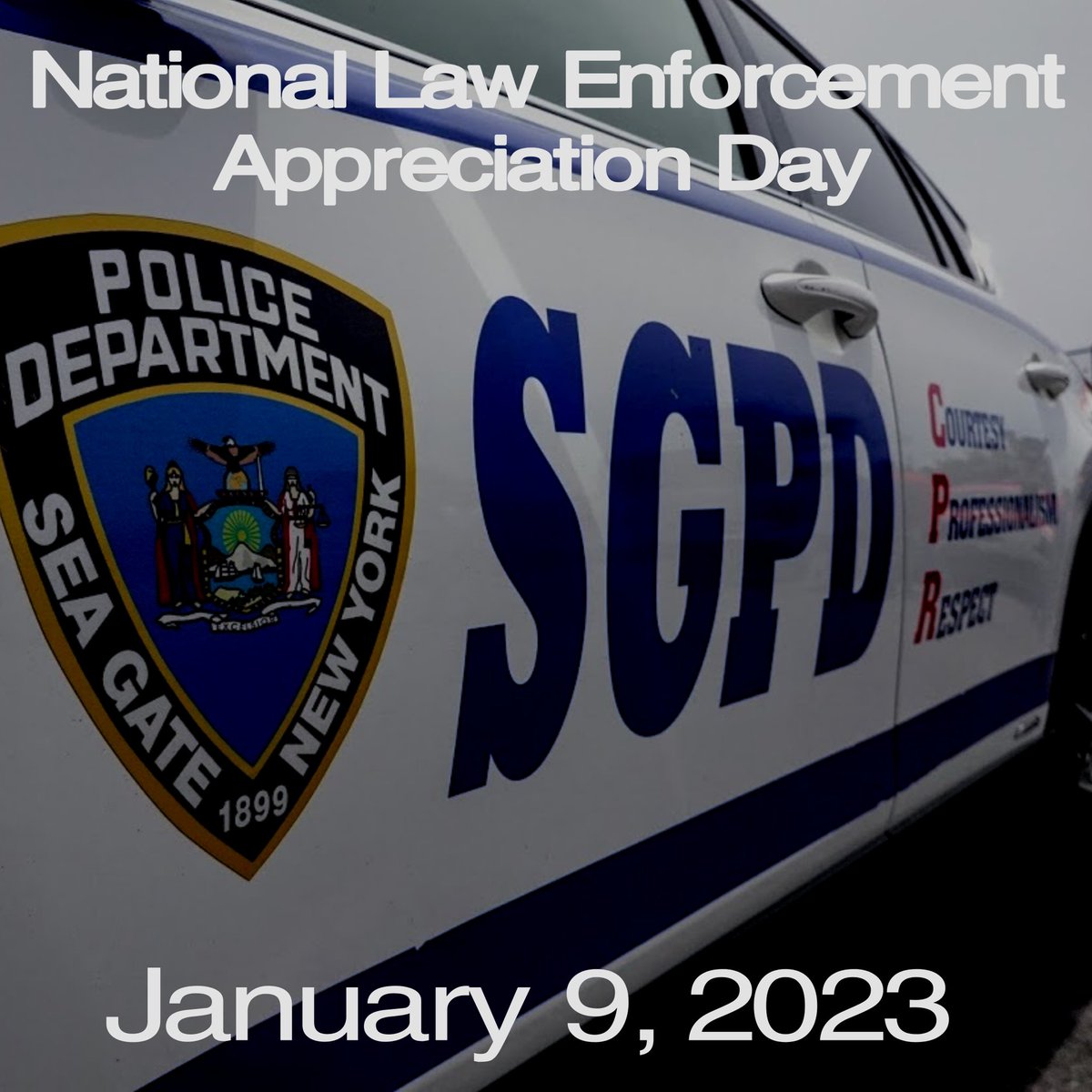 Today, January 9th is National Law Enforcement Appreciation Day. Let’s all make an effort to tell at least one officer- how much they are appreciated. We Thank You! 

#LawEnforcementAppreciationDay2023
#ThankYouSGPD