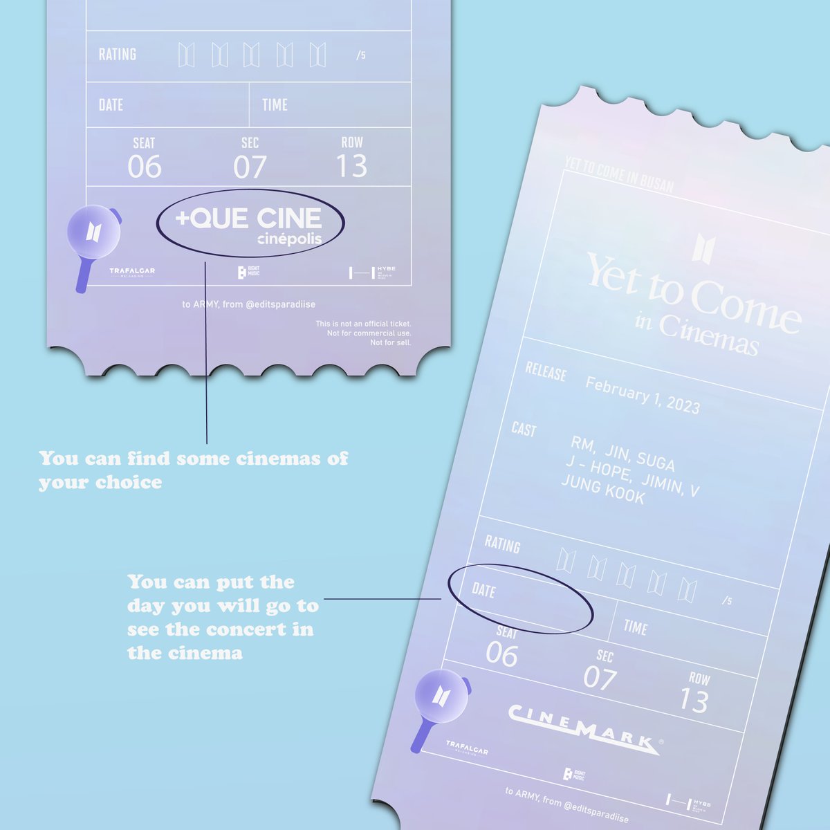 📌 Cinema Ticket Design tweet media