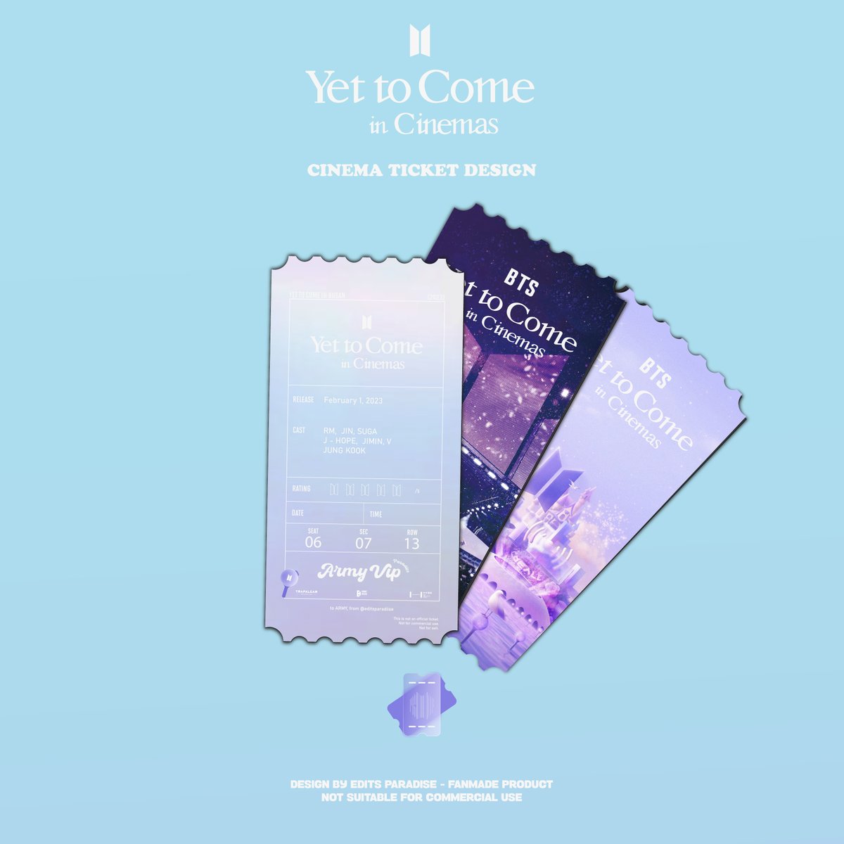 📌 Cinema Ticket Design tweet media