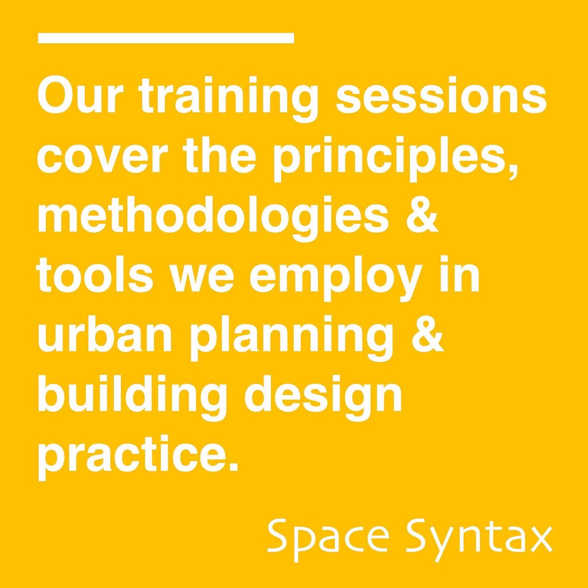 Space_Syntax's tweet photo. TRAINING | Dates announced for spring/summer 2023

Eventbrite booking:
https://t.co/SJtoB7SuJo https://t.co/GnzGrvmqyw