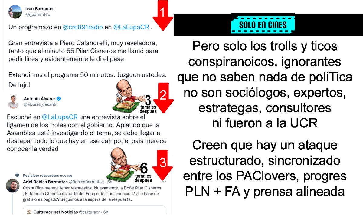 fabiovillalobo5's tweet photo. @sasa_costa_rica @elmundocr @i_barrantes @sasa_costa_rica es que mi entrañable @i_barrantes estaba muy ocupado defendiendo el TROLL y evitando a toda costa que se supiera que su colega #PAClovers lo pretendía el PLN.
Pero el ataque articulado PLN-FA-Prensa al final les exploto en la cara, tal como YO lo dije desde !! https://t.co/nMJw1CEcBu