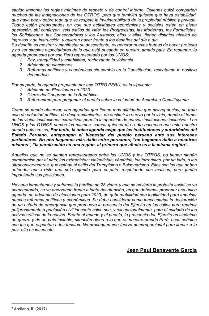 Jean Paul Benavente García tweet media