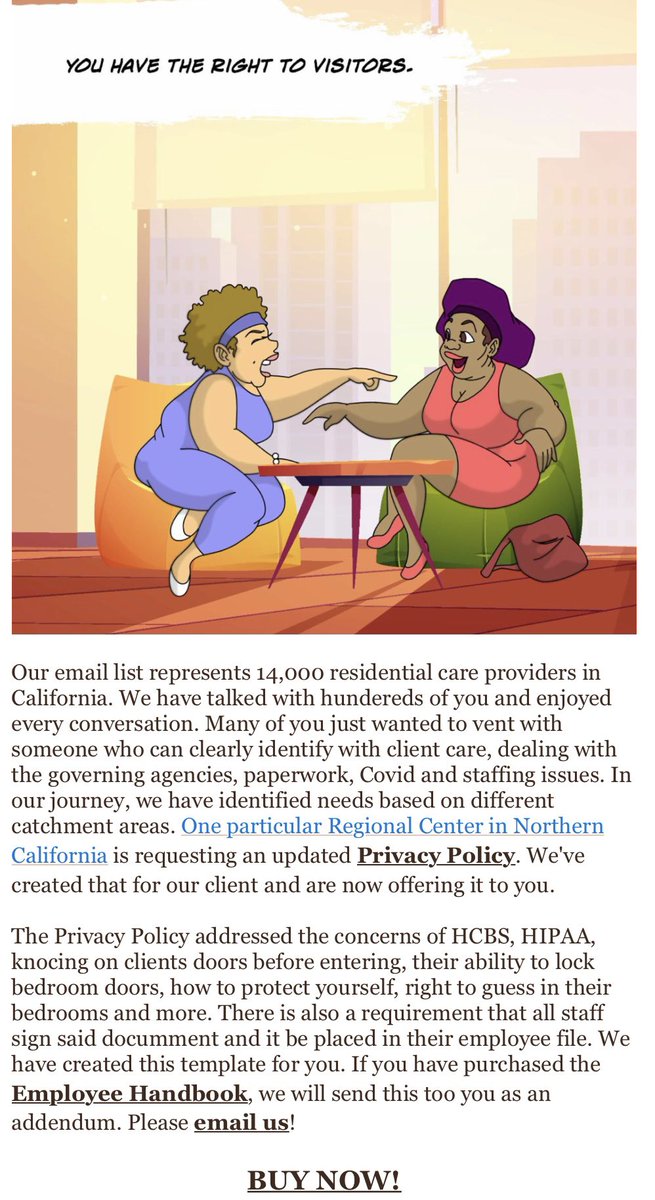 casinc2's tweet image. conta.cc/3IH4OXU #PrivacyPolicy #ResidentialCare #CCLD #RegionalCenter #HCBS #Title17 #Title22 #DDS