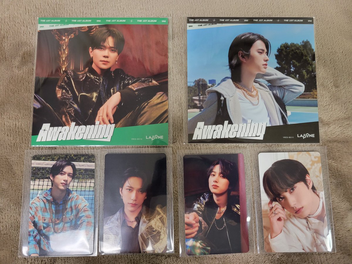 me69426692's tweet photo. #INI交換
INI アルバム Awakening
アザジャ トレカ 交換

【譲】アザジャ A松田、B藤牧
           トレカ 通常,B 尾崎、A,B池﨑

【求】アザジャ A,B後藤
           トレカ 通常 後藤、通常,A,B 田島

お気軽にリプ、DMよろしくお願いいたします🌼
ツアーラントレも所持しております。 https://t.co/i6tjNiIDva