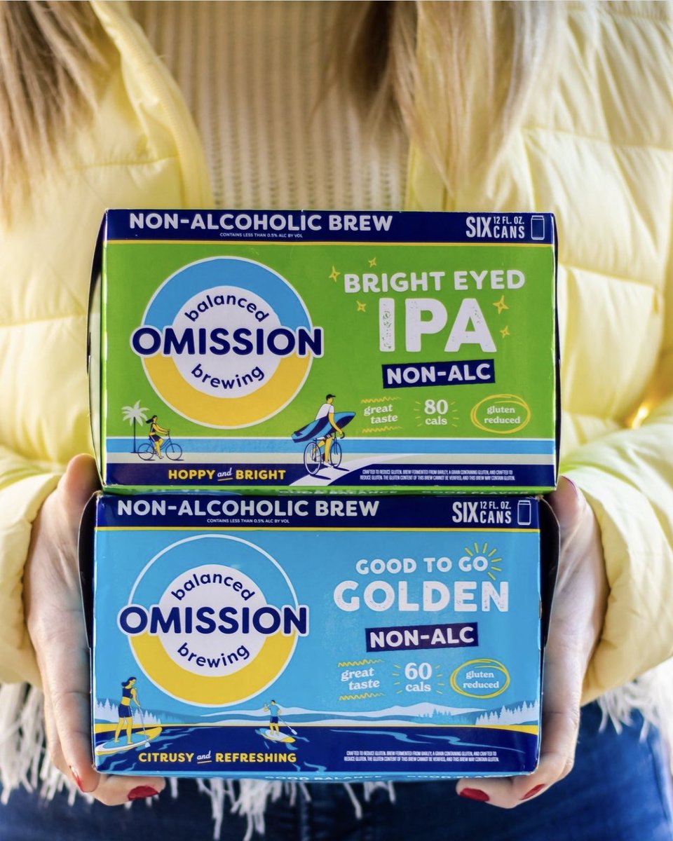 KatcefBrothers's tweet photo. We are 9 days into Dry January, pick up a pack of omission NA brew and keep going strong!! https://t.co/h39UQ6u0wb