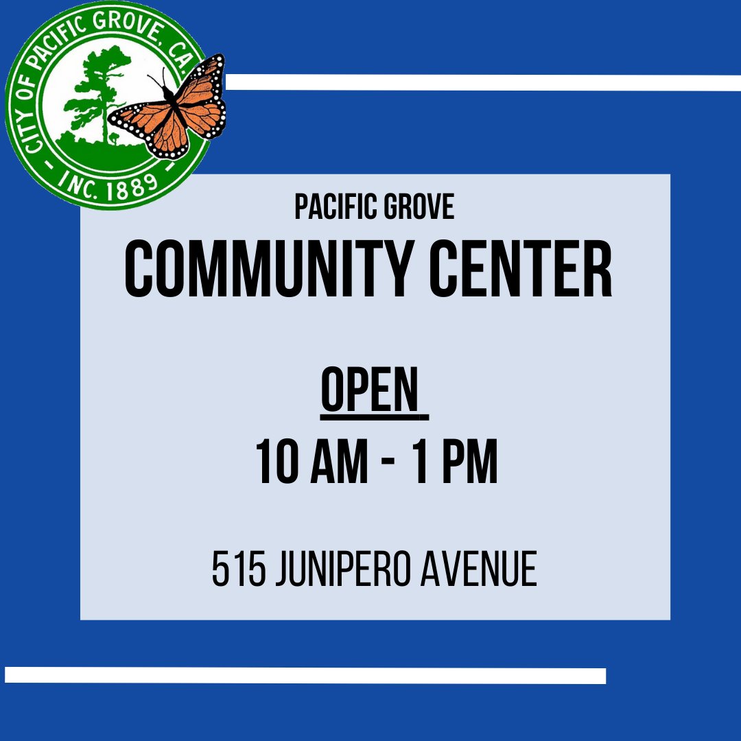 City of Pacific Grove tweet media