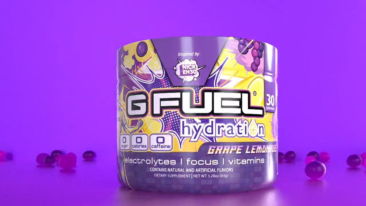 G FUEL® on Twitter "🍇⚡🍋 COMING SOON! A MOUTHWATERING, GRAPE