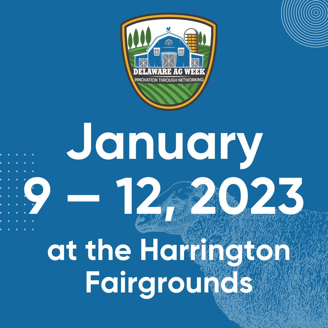 UDExtension's tweet photo. We're baaaaaack! 🐑 Join us at the Harrington Fairgrounds today through Thursday for #DEAgWeek—in person, once again!
Details: https://t.co/0efHOYuoOd https://t.co/Z2yTjylW1H